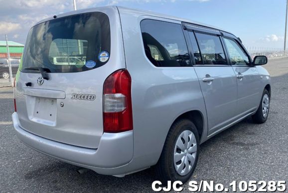 Toyota Succeed Van in Silver for Sale Image 1