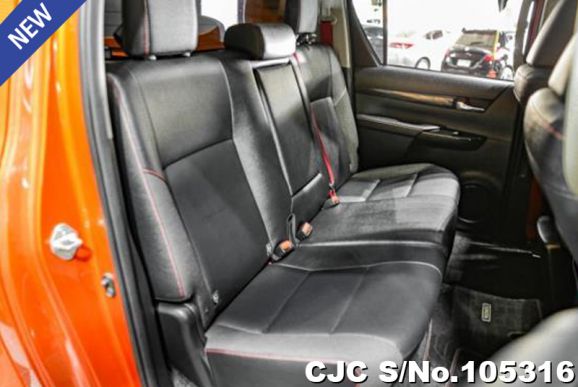 Toyota Hilux in Orange for Sale Image 7