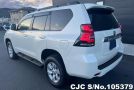 Toyota Land Cruiser Prado in Pearl White for Sale Image 1