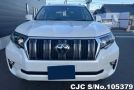 Toyota Land Cruiser Prado in Pearl White for Sale Image 4