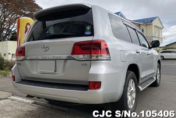 Toyota Land Cruiser in Silver for Sale Image 1