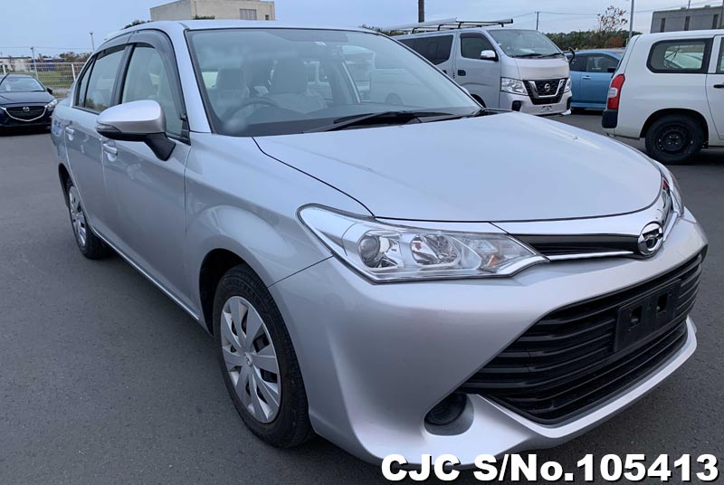 2017 Toyota Corolla Axio Silver for sale | Stock No. 105413 | Japanese ...