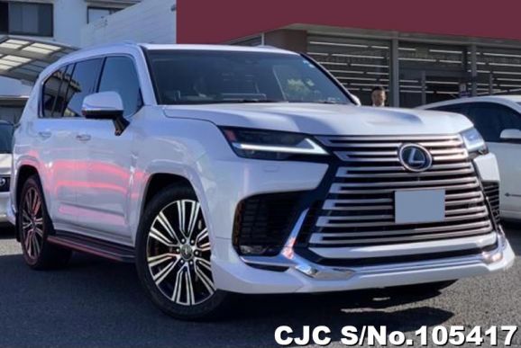 Lexus LX 600 in White for Sale Image 0