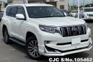 Toyota Land Cruiser Prado in White Pearl Crystal Shine for Sale Image 0