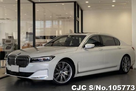 BMW 7 Series in Mineral White for Sale Image 0