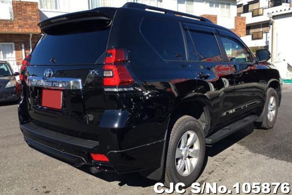 Toyota Land Cruiser Prado in Black for Sale Image 2