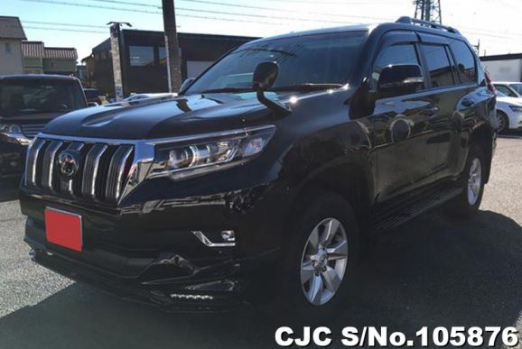 Toyota Land Cruiser Prado in Black for Sale Image 3