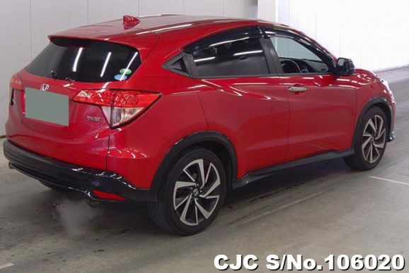 Honda Vezel in Red for Sale Image 2