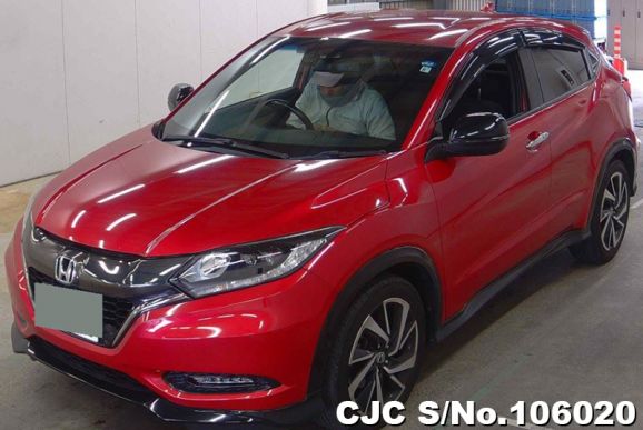 Honda Vezel in Red for Sale Image 3