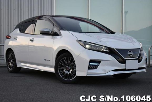 Nissan Leaf in Pure White for Sale Image 0