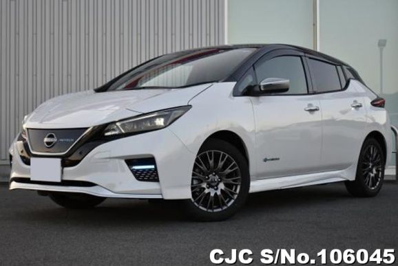 Nissan Leaf in Pure White for Sale Image 3