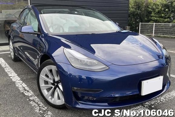 Tesla Model 3 in Blue for Sale Image 0