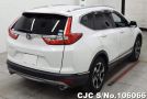 Honda CRV in White for Sale Image 2