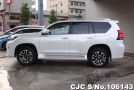 Toyota Land Cruiser Prado in Pearl White for Sale Image 5