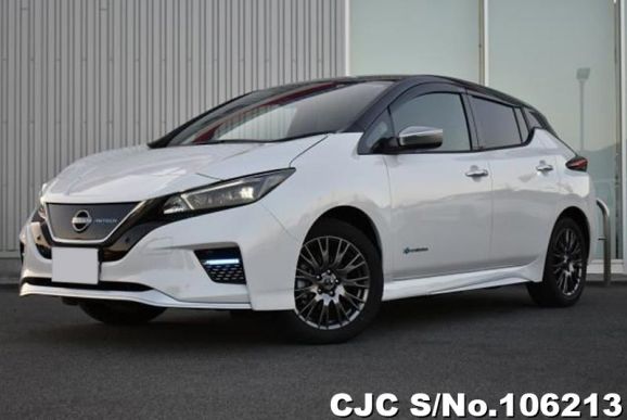 Nissan Leaf in Pure White Pearl for Sale Image 3