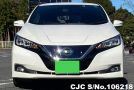 Nissan Leaf in Pearl White for Sale Image 3