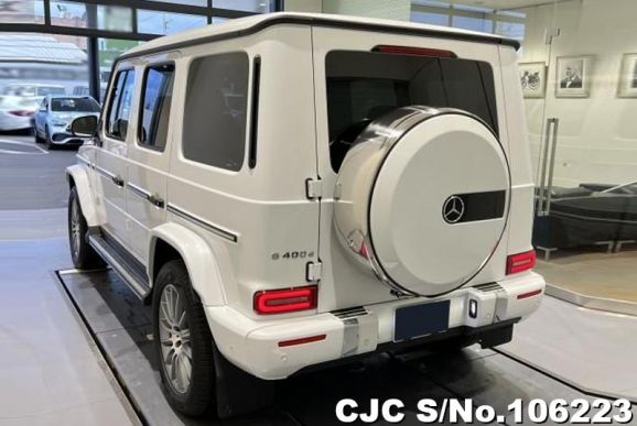 Mercedes Benz G Class in Opalis Whiteme for Sale Image 1