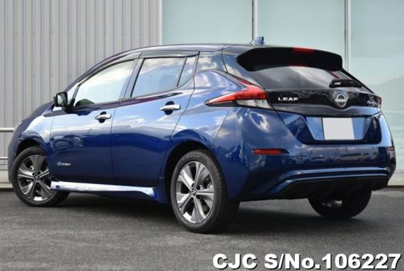 Nissan Leaf in Blue for Sale Image 1