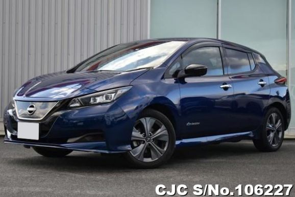 Nissan Leaf in Blue for Sale Image 3