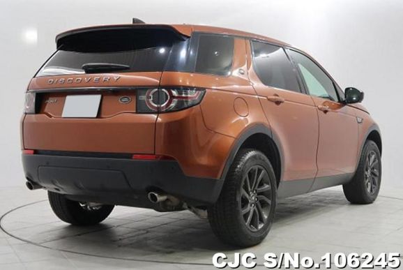 Land Rover Discovery in Orange for Sale Image 1