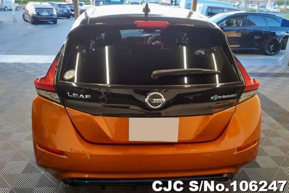 Nissan Leaf in Orange for Sale Image 5