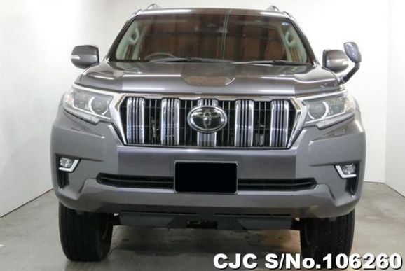 Toyota Land Cruiser Prado in Gun Metallic for Sale Image 4