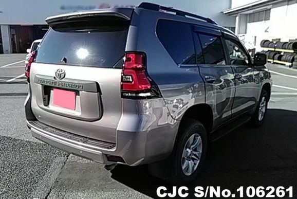 Toyota Land Cruiser Prado in Gun Metallic for Sale Image 2