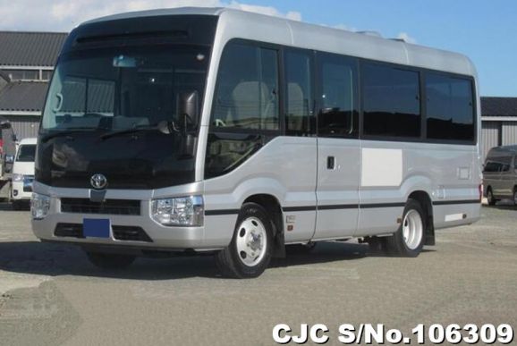 Toyota Coaster in Silver for Sale Image 0