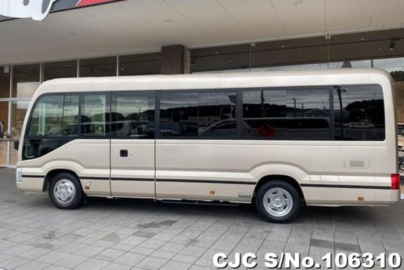 Toyota Coaster in Beige for Sale Image 7