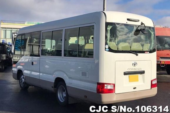 Toyota Coaster in White for Sale Image 2