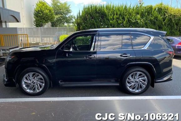 Lexus LX 600 in Black for Sale Image 7