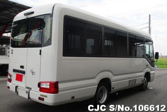 Toyota Coaster in White for Sale Image 1