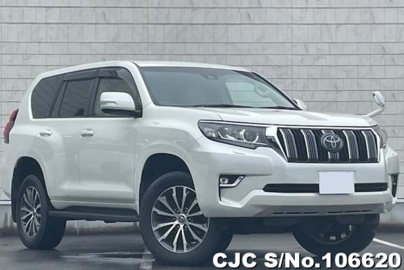 Toyota Land Cruiser Prado in White for Sale Image 0