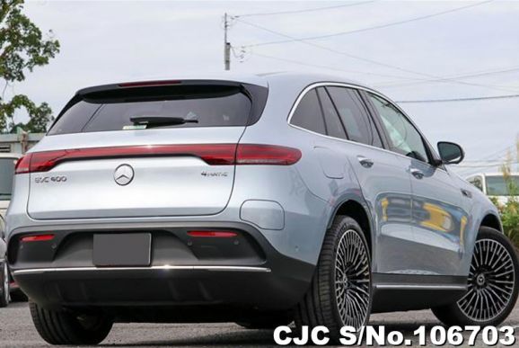 Mercedes Benz EQC 400 in Light Blue for Sale Image 2