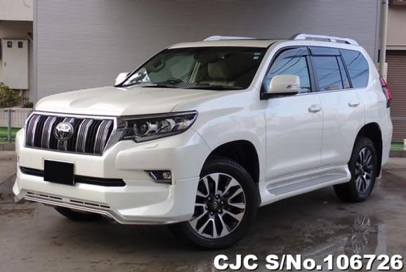 Toyota Land Cruiser Prado in Pearl for Sale Image 2