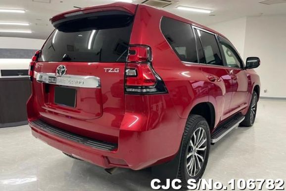 Toyota Land Cruiser Prado in Red for Sale Image 1