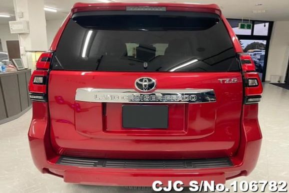 Toyota Land Cruiser Prado in Red for Sale Image 5