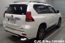 Toyota Land Cruiser Prado in White for Sale Image 2