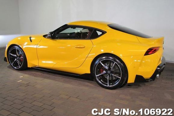 Toyota Supra in Yellow for Sale Image 1