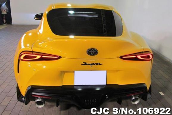 Toyota Supra in Yellow for Sale Image 4