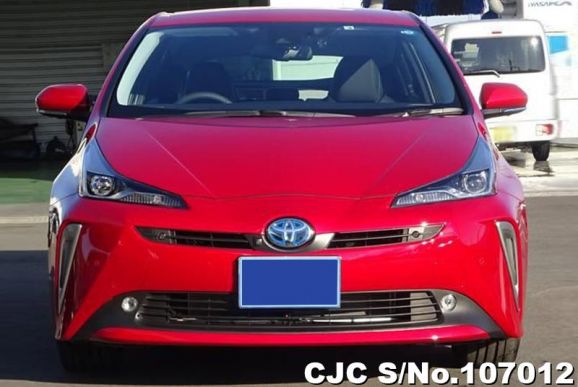 Toyota Prius in Red for Sale Image 4