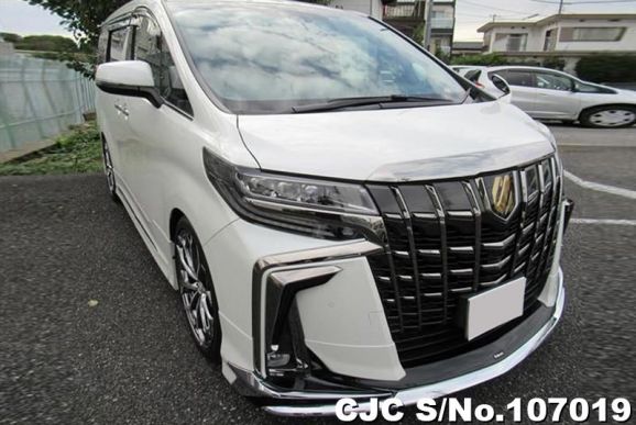 Toyota Alphard in Pearl for Sale Image 0