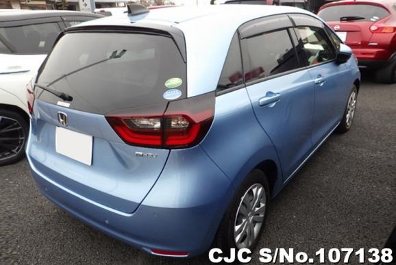 Honda Fit in Blue for Sale Image 2