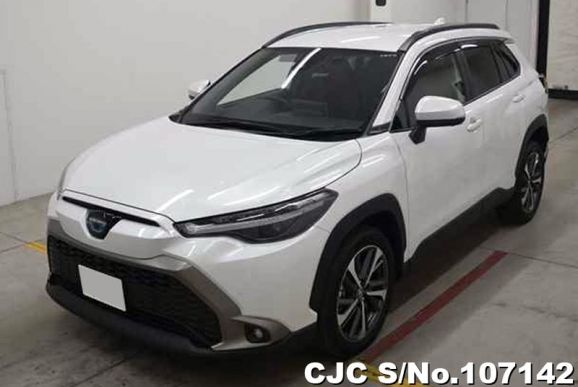 Toyota Corolla Cross in White for Sale Image 3