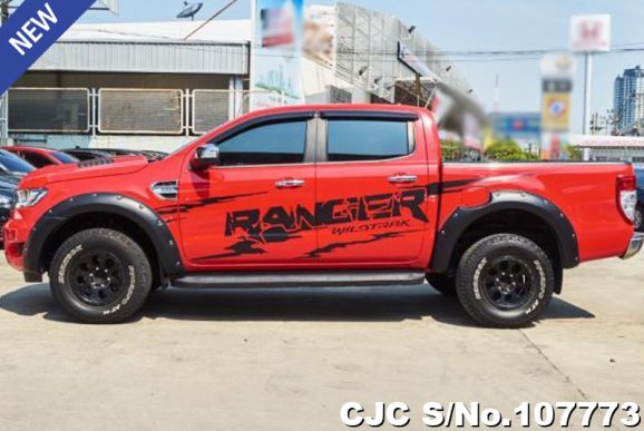 Ford Ranger in Red for Sale Image 4