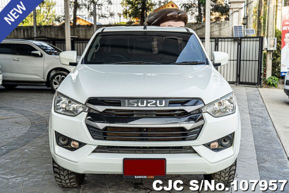 Isuzu D-Max in White for Sale Image 4