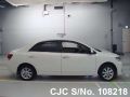 Toyota Premio in White for Sale Image 4