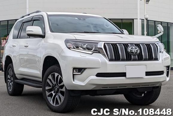 Toyota Land Cruiser Prado in White for Sale Image 0