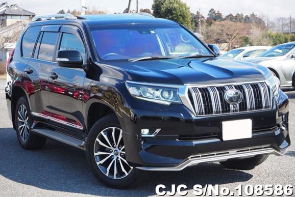 Toyota Land Cruiser Prado in Black for Sale Image 0