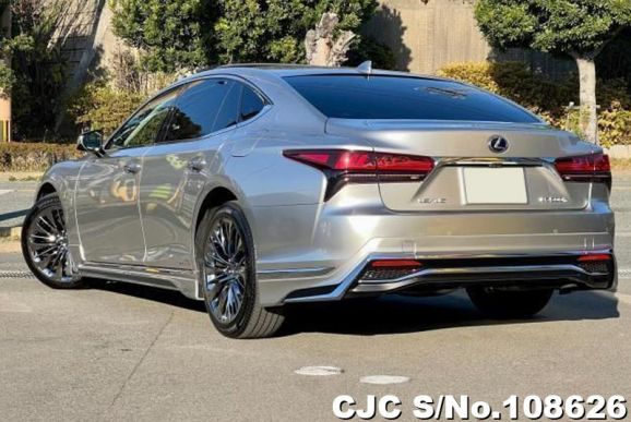 Lexus LS500H in Silver for Sale Image 1